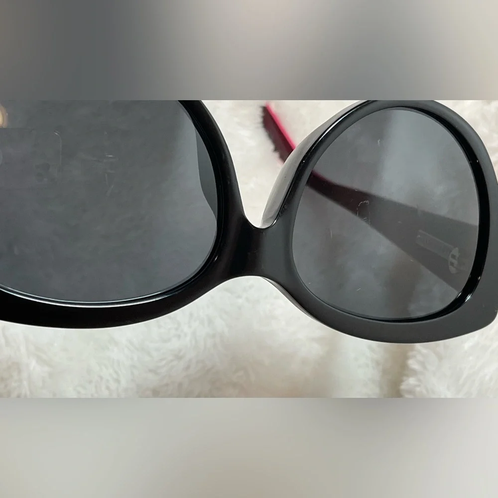Dior Lady Authentic Hot Pink and Black Women’s Sunglasses - Picture 8 of 9